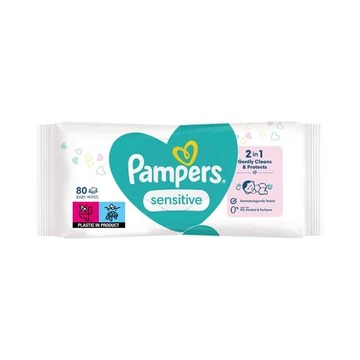 PAMPERS Baba törlőkendő 80 db Sensitive 
