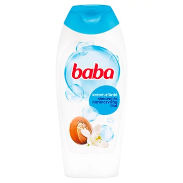 BABA Tusfürdő 400ml Shea vaj és Narancsvirág 