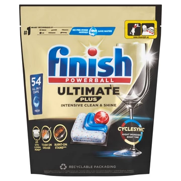 FINISH Mosogatógép tabletta Ultimate Plus All In 1 54 db 