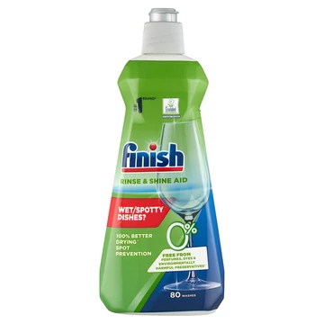 FINISH Mosogatógép Öblítő 400ml 0% Parfume ECO 