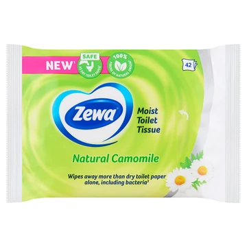 ZEWA Nedves WC Papír 42 db Natural Camomile 