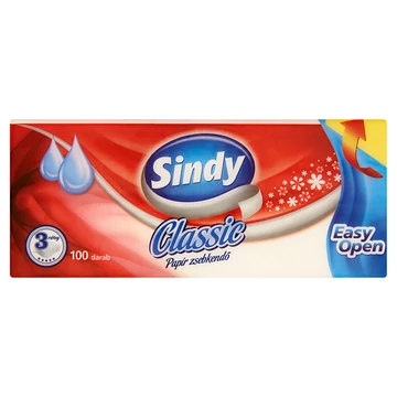 Sindy Zsebkendő 100db 3rtg. 
