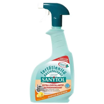 SANYTOL Konyhai Fertőtlenítő Spray 500ml citrom