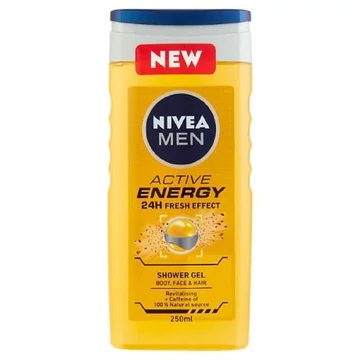 NIVEA Tusfürdő For Men Active Energy 250ml 
