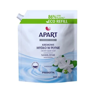 APART Folyékony szappan utántöltő Gardenia+Prebiotyk 900ml