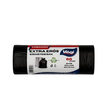 Végi Szemeteszsák Extra erős 60L 20db/roll