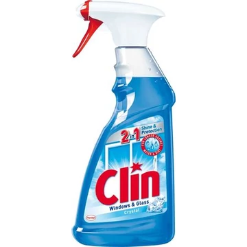 Clin Ablaktisztító szórófejes Kék 500ml