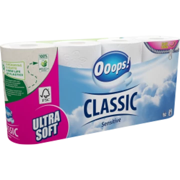 Ooops Classic WC Papír 3 rtg. 16 tek. 