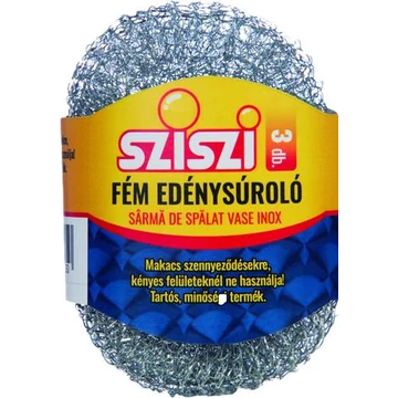 SZISZI Fémsúroló 3 db (dörzsi) 