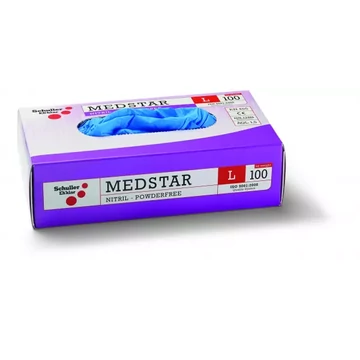 Schuller egyszer használatos latex kesztyű M/8 100db-os