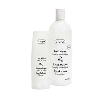 Ziaja Kecsketejes szett (Krémtusfürdő 500ml + Kézkrém 80ml)