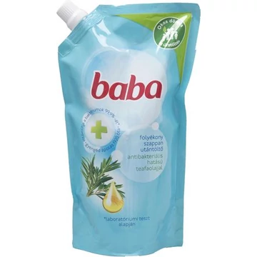 BABA Folyékony szappan utántöltő Teafa 500ml