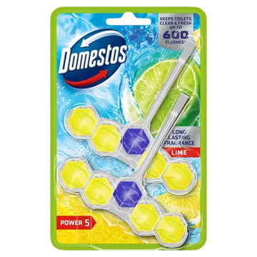 Domestos Power5 Wc frissítő blokk 2x50g Lime