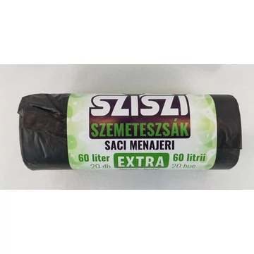 SZISZI Szemeteszsák 60L 20db/roll