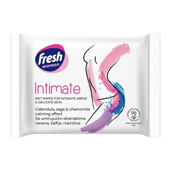 FRESH Intim Nedves Törlőkendő 20db 