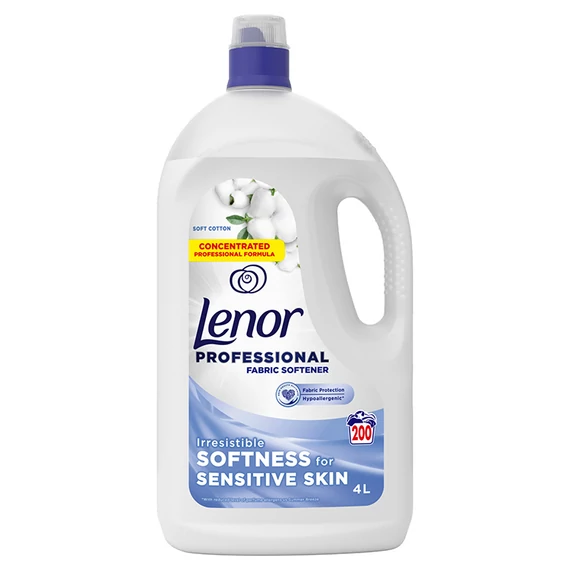 LENOR Öblítő Sensitive 200mos. 4L MEGA