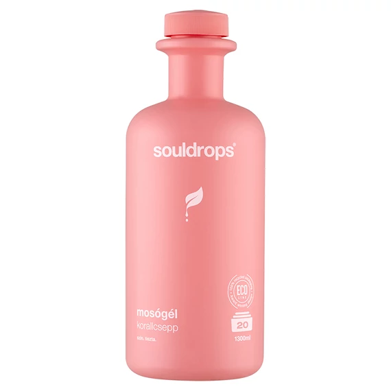 Souldrops Mosógél Koralcsepp 1,3l 20mos.