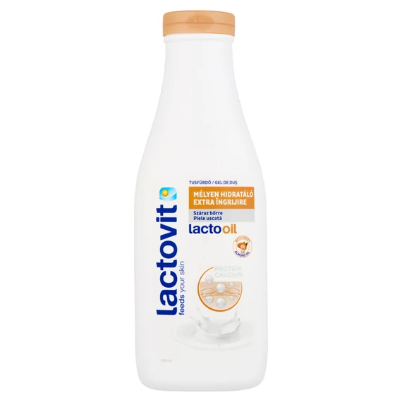 Lactovit Tusfürdő 600ml Lactooil Mélyen Hidratáló 