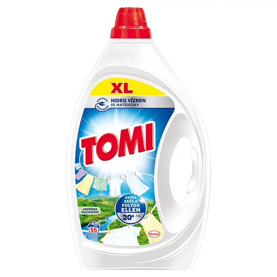 TOMI Mosószer 2,475L Amazónia Frissesség 55 mos. Universal 