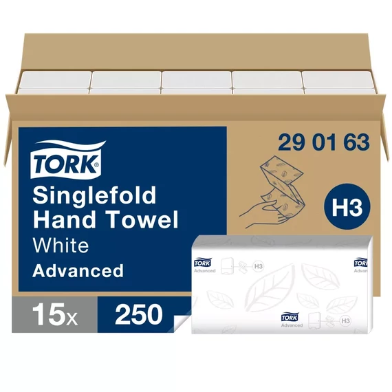 Tork Kéztörlő Papírtörlő Z papír Extra Soft H3 2rtg. 15db/karton