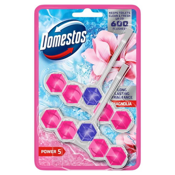 Domestos Power5 Wc frissítő blokk 2x50g Magnolia