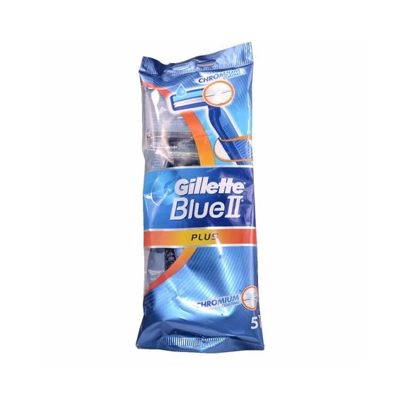 Gillette Blue II Plus borotva 5db-os Ultragrip