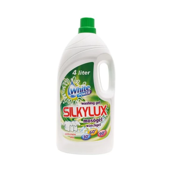 SILKYLUX Mosógél 4L White Power (80 mosás)