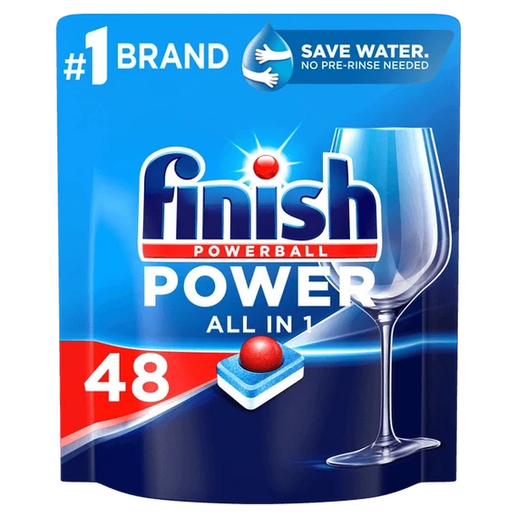 FINISH Powerball All in 1 Max Mosogatótabletta 48db 