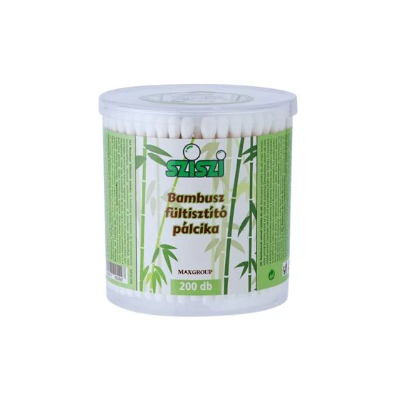 SZISZI Bambusz Fültisztító 200db 