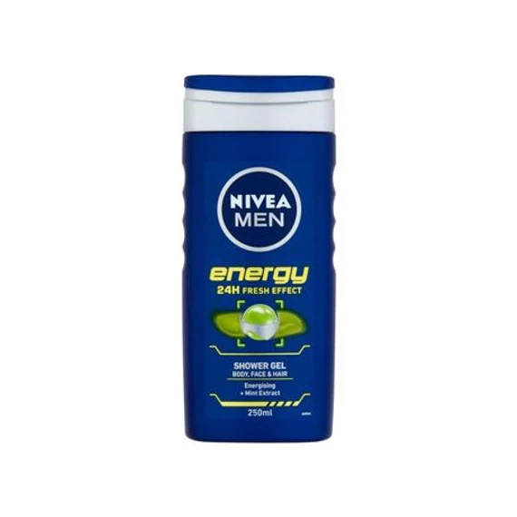 NIVEA Tusfürdő és Sampon For Men Energy 250ml 