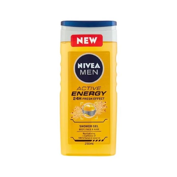 NIVEA Tusfürdő For Men Active Energy 250ml 