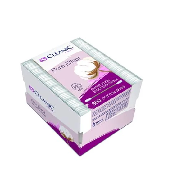 CLEANIC Fültisztító 300 db Bio lebomló 