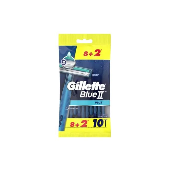 Gillette Blue II Plus borotva 8+2 db 