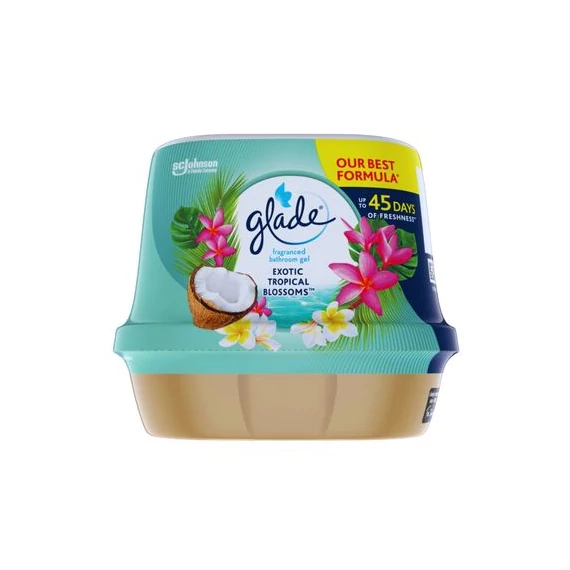GLADE Fürdőszobai Légfrissítő Zselé Exotic Tropical Blossom