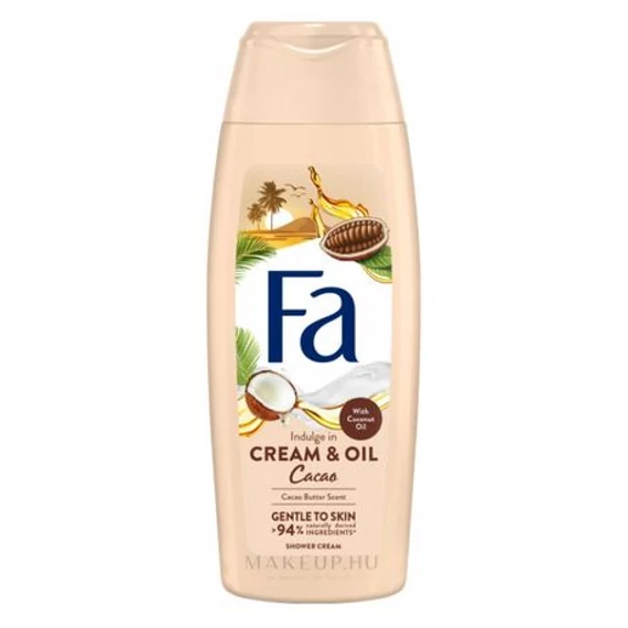 FA Tusfürdő Cream&Oil Cacao Butter Női 250ml