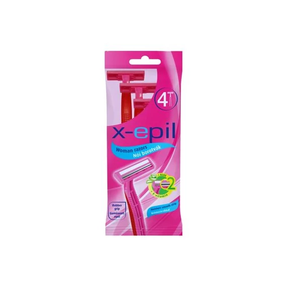 X-EPIL Eldobható Borotva Női 4db/2penge 