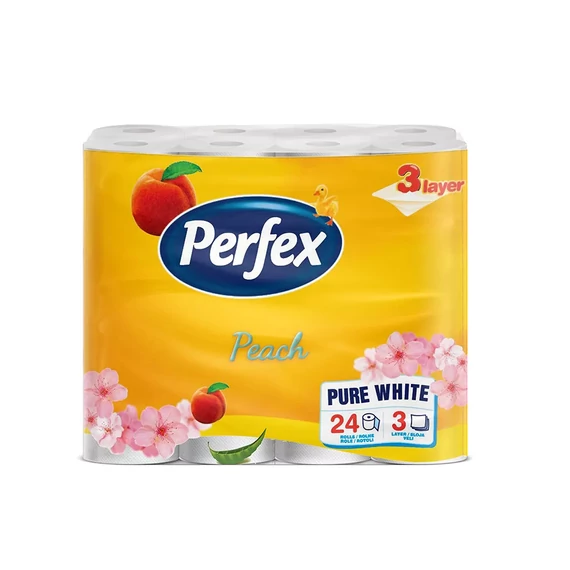 PERFEX WC Papír 3rtg. 24 tekercs Barack 