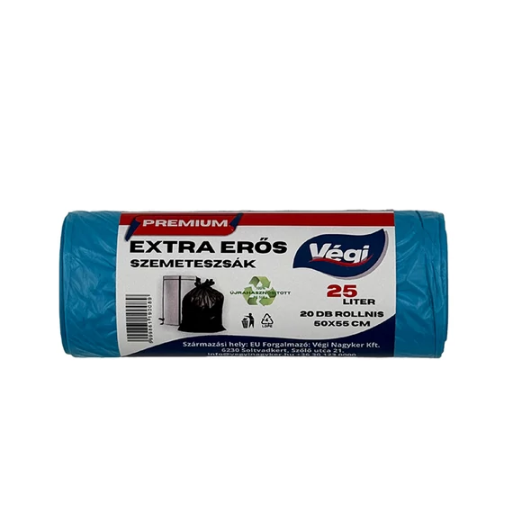 Végi Szemeteszsák Extra erős 25L 20db/roll