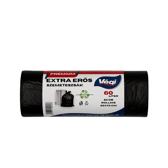 Végi Szemeteszsák Extra erős 60L 20db/roll