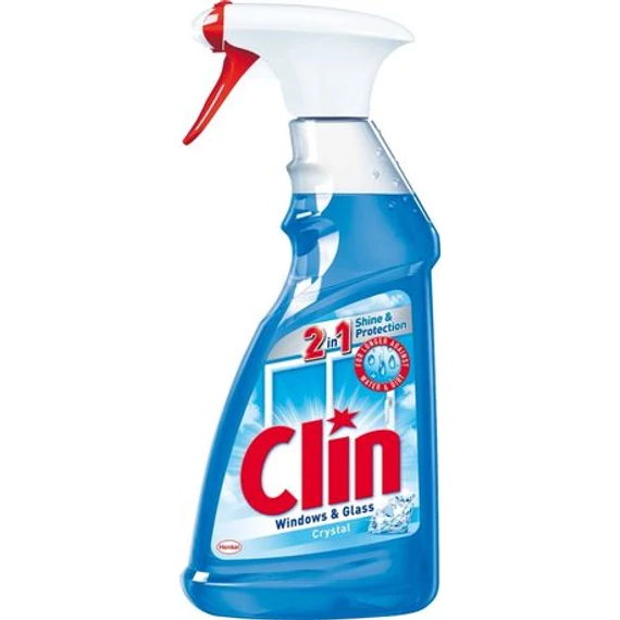 Clin Ablaktisztító szórófejes Kék 500ml