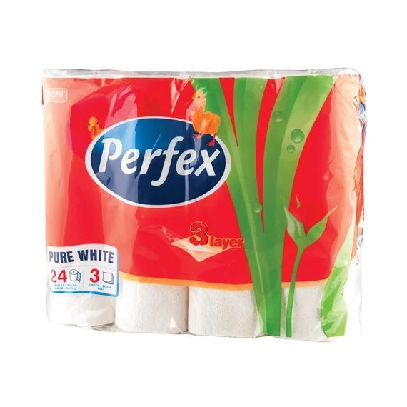 PERFEX WC Papír 3rtg. 24 tek. 