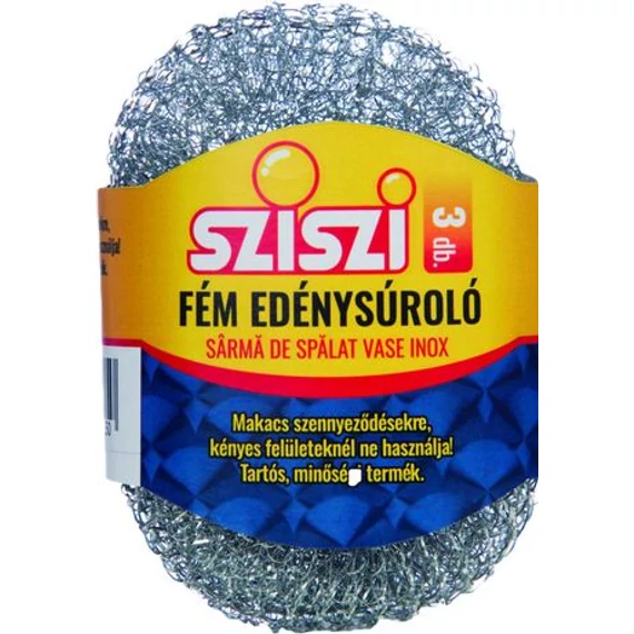 SZISZI Fémsúroló 3 db (dörzsi) 