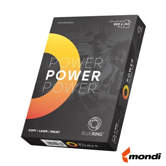 Fénymásolópapír A4 80g, Bluering Power 500ív/csomag