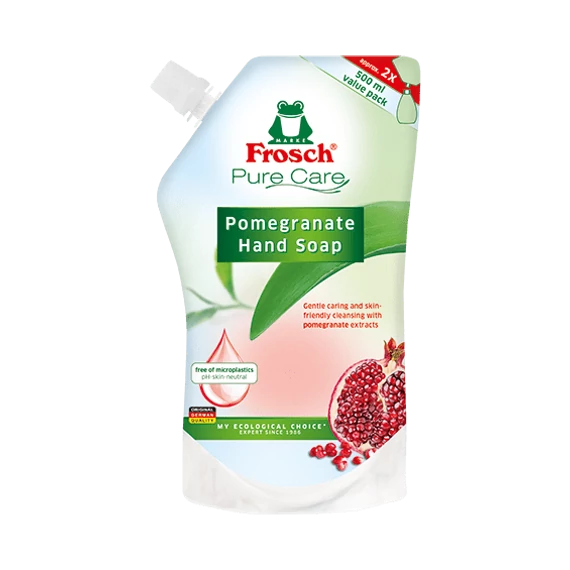 Frosch Folyékony szappan utántöltő 500ml Gránátalma 