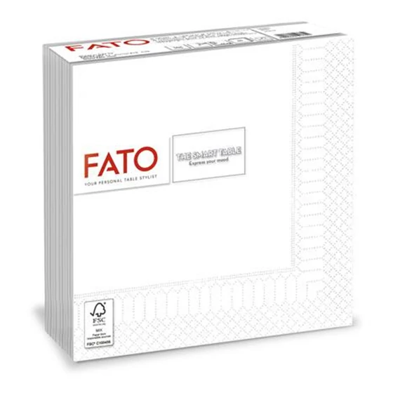 Fato Szalvéta 2rtg 33x33 cm 50db Fehér