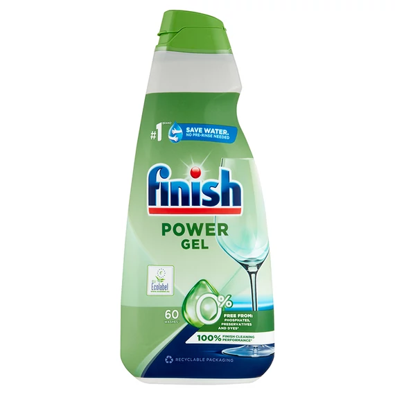 Finish Mosogatógép Gél ECO 0% 900ml POWER