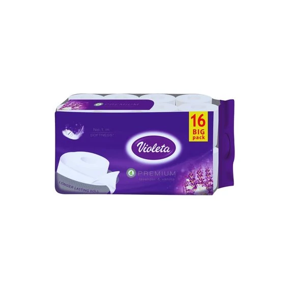 Violeta WC papír 16tek. 3rtg. Premium Levendula&Vanília 