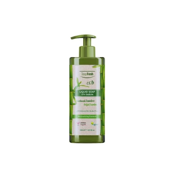 DEEP Fresh Folyékony Szappan 500ml Pumpás Eco Natural Bambo VEGAN 