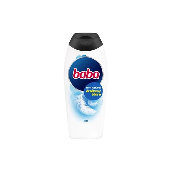BABA Férfi Tusfürdő érzékeny bőrre 3in1 400ml 