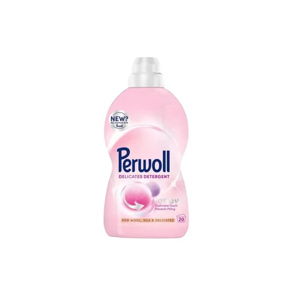 Perwoll Folyékony mosószer Wool 1000ml 20 mos. Rózsaszín 